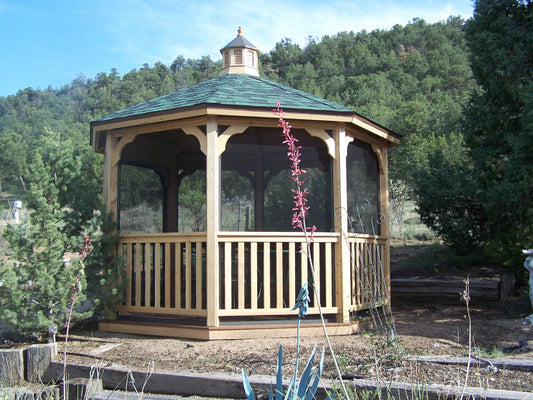 An Elegant New Mexico Gazebo