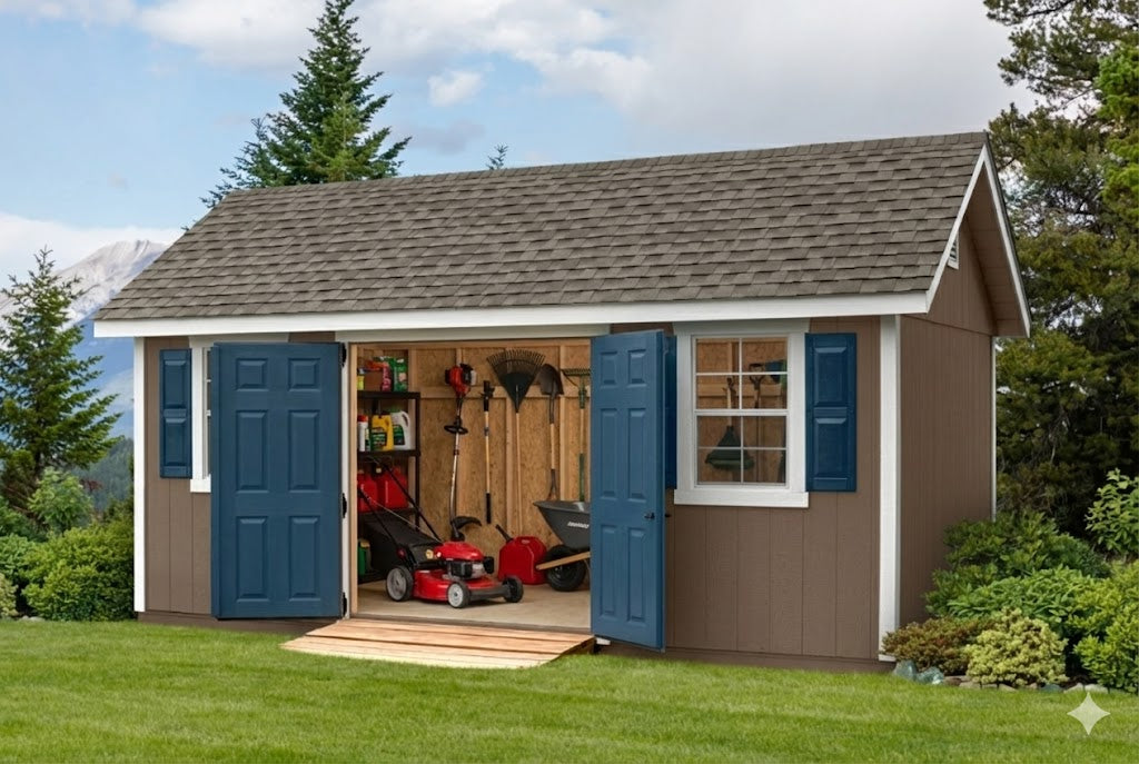10x18 Fairmont Storage Shed Kit