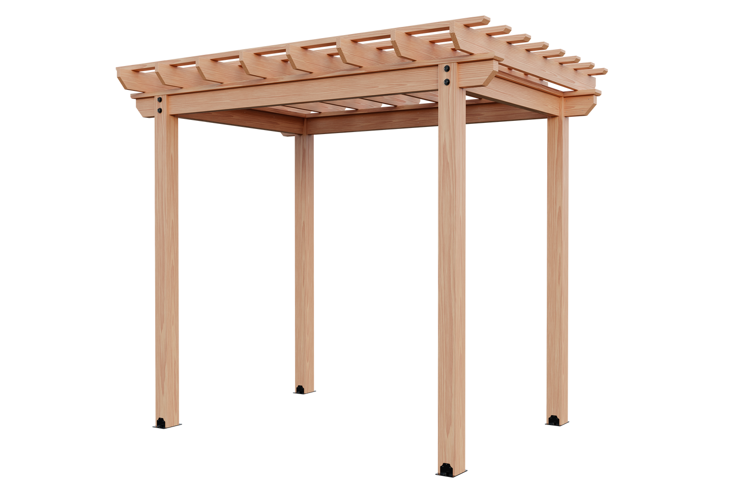 8x10 Cedar Pergola Kit