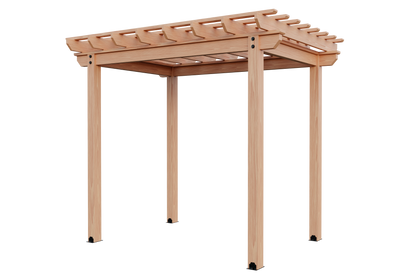 8x10 Cedar Pergola Kit