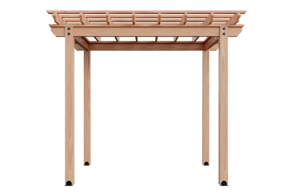 8x10 Cedar Pergola Kit