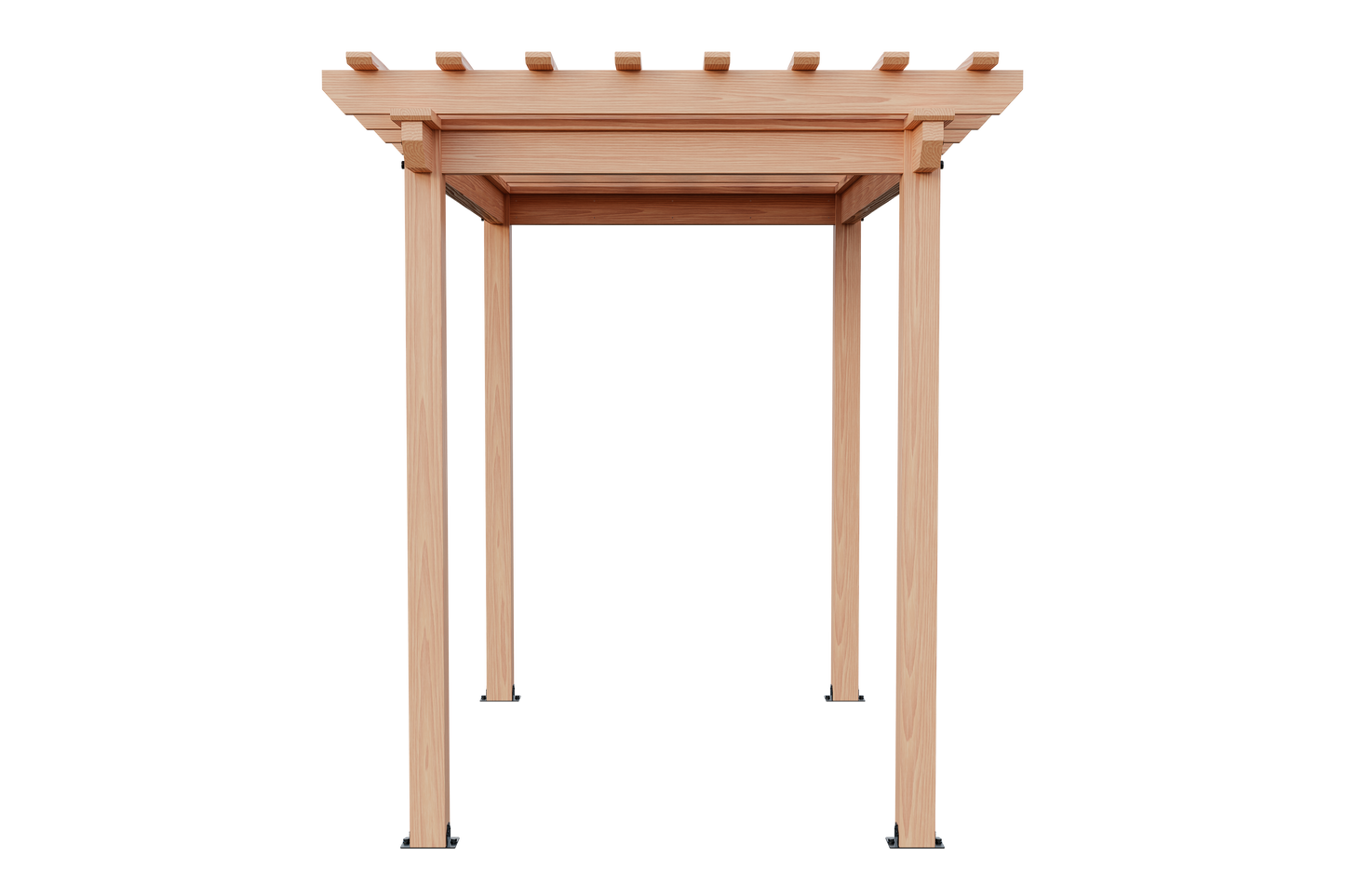 8x10 Cedar Pergola Kit