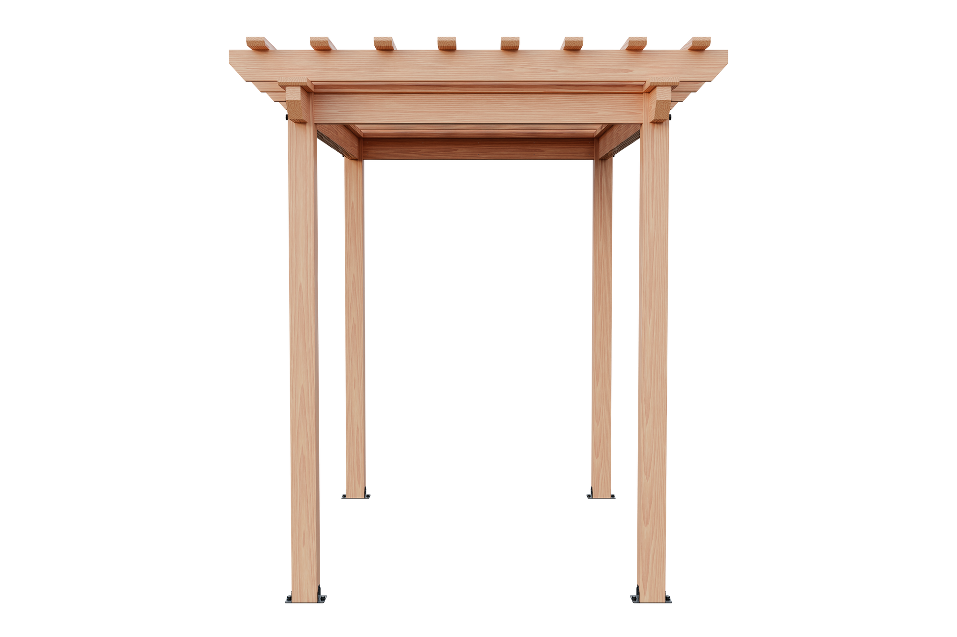 8x10 Cedar Pergola Kit