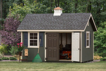 Square Vinyl Cupola with Copper Roof