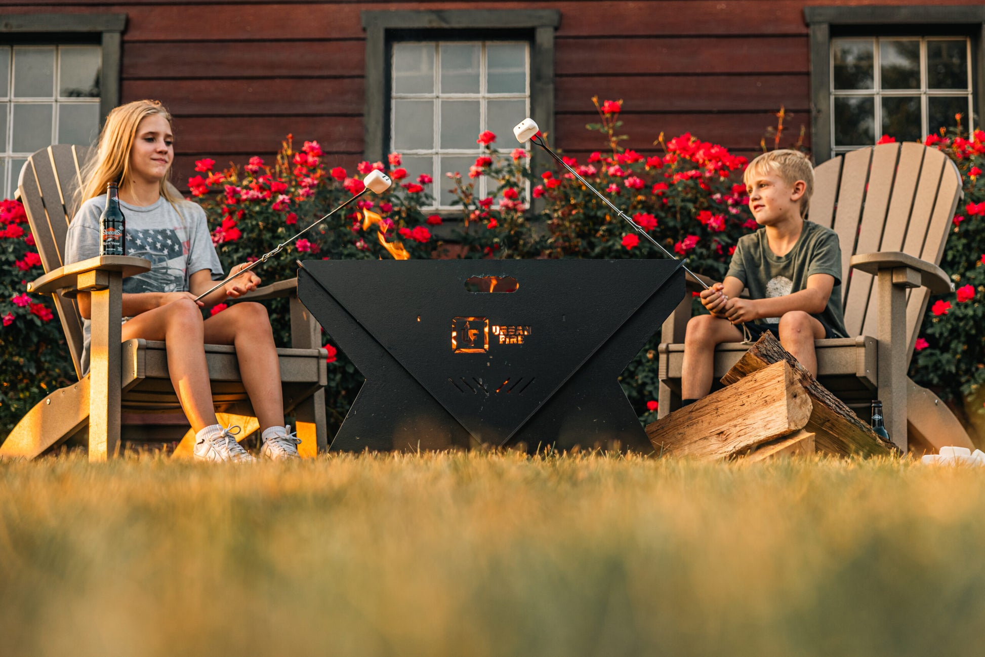 The Anvil® Collapsible Fire Pit