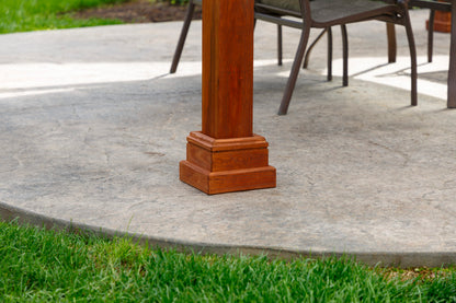 12x12 Westmont Wood Pavilion (Canyon Brown)