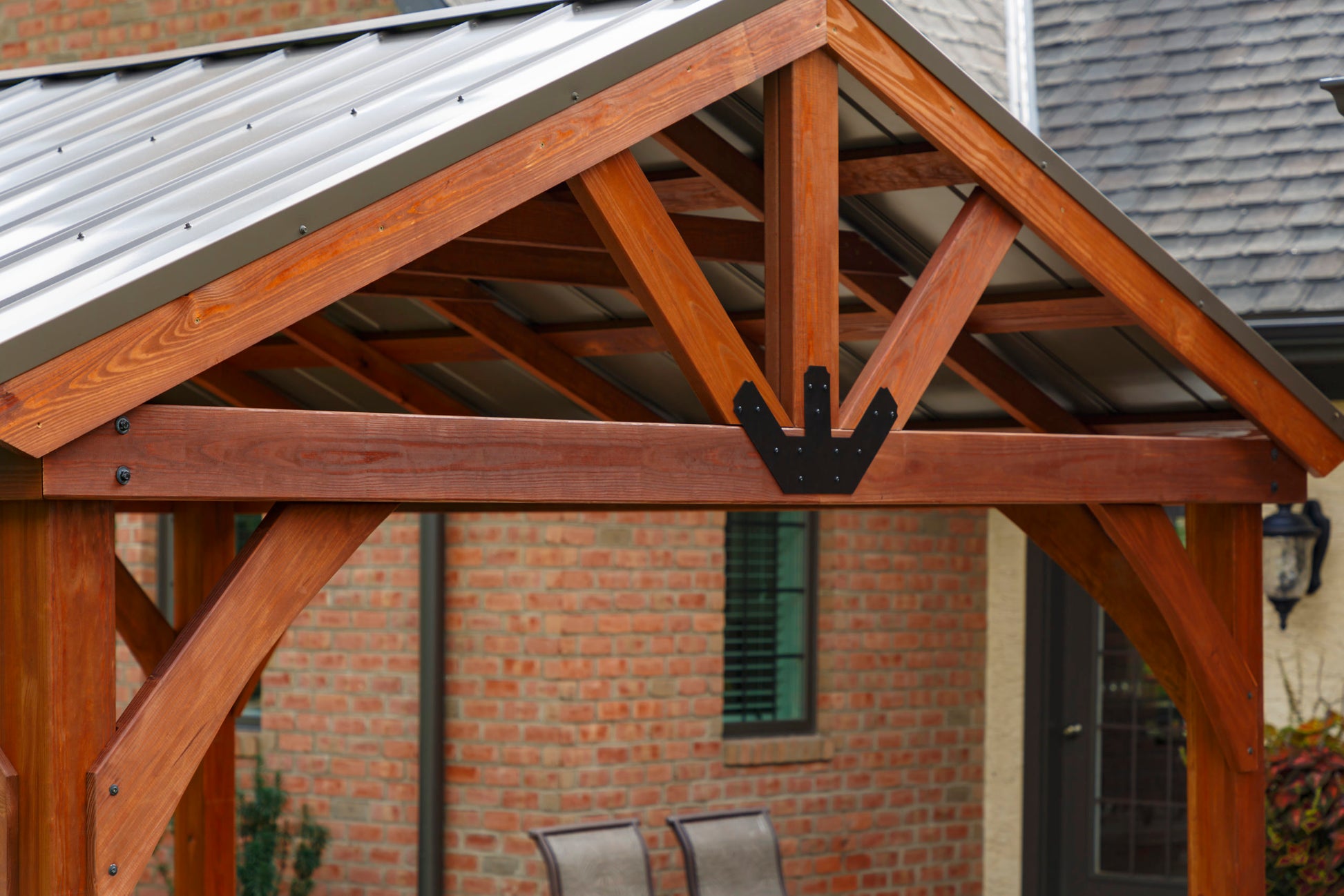 12x12 Westmont Wood Pavilion (Canyon Brown)