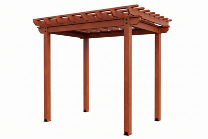 8x10 Cedar Pergola Kit