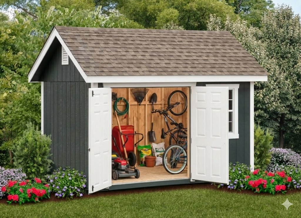 8x12 Fairmont Storage Shed Kit