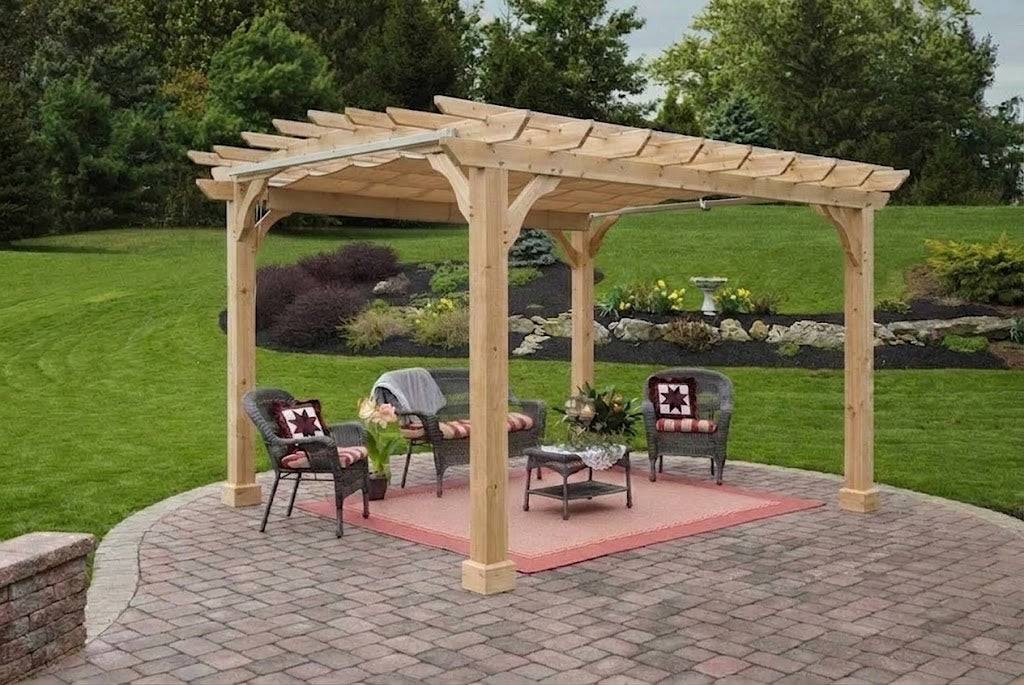 10x12 Wood Pergola Kit