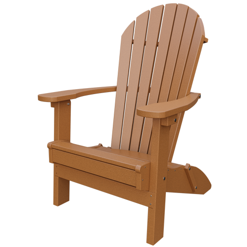 Amish-Crafted Poly Folding Adirondack Chair