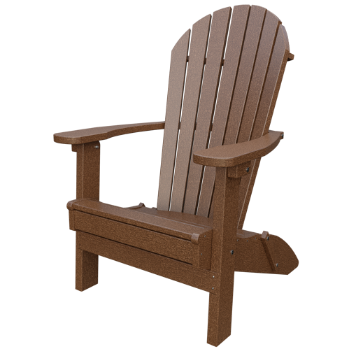 Amish-Crafted Poly Folding Adirondack Chair