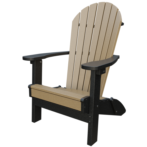Amish-Crafted Poly Folding Adirondack Chair