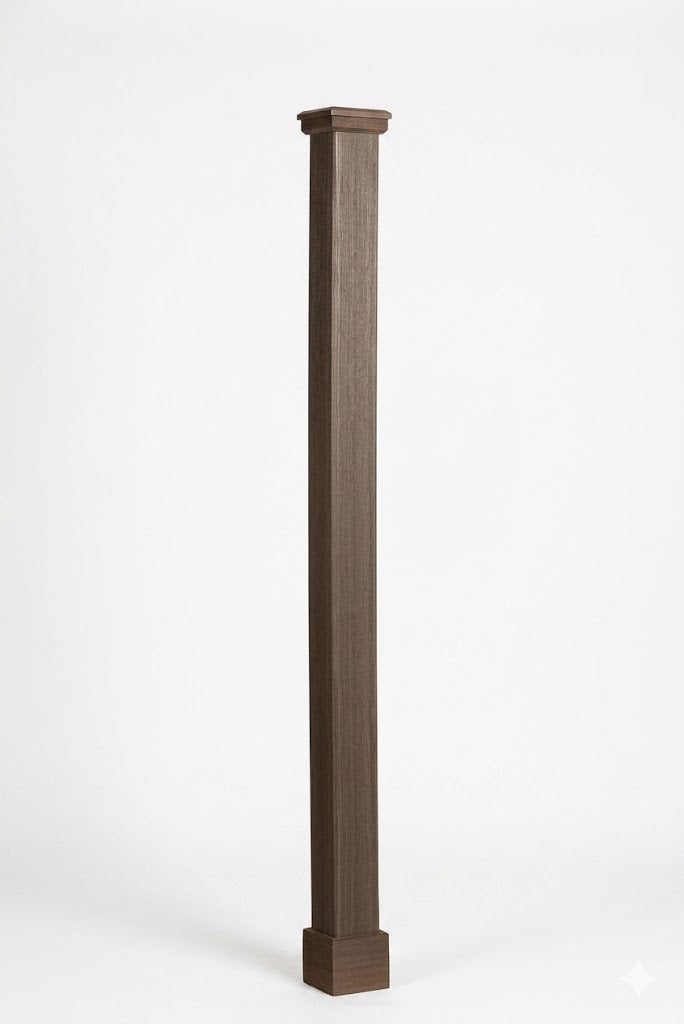 Springfield Poly-Woodgrain Lantern Post