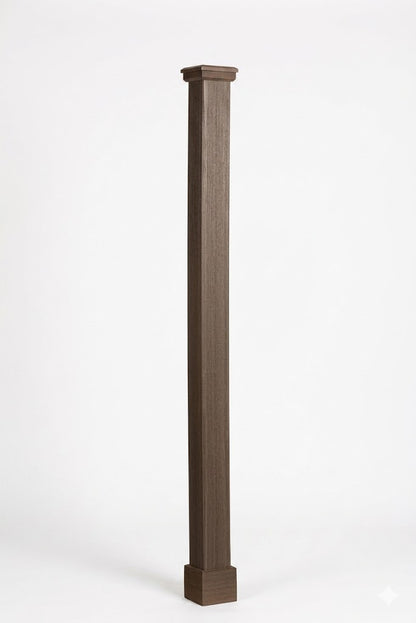 Springfield Poly-Woodgrain Lantern Post