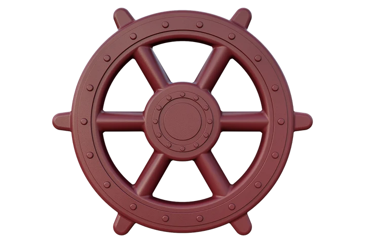 Ship Wheel Playset Toy