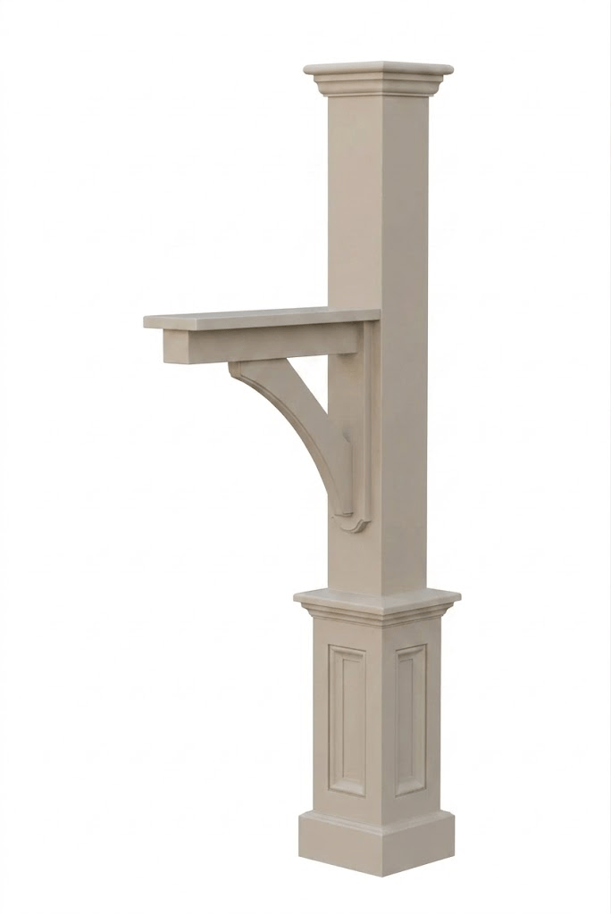 Madison Mailbox Post