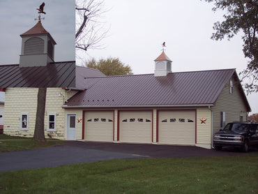 Dalton Vinyl Cupola with Copper Roof