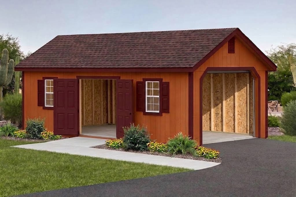 12x26 Fairmont Garage Kit – YardCraft