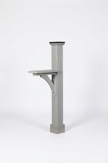 Santé Fe Poly-Woodgrain Mailbox Post