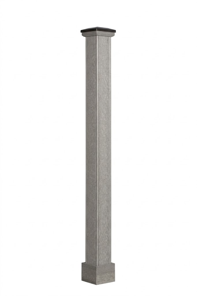 Springfield Poly-Woodgrain Lantern Post