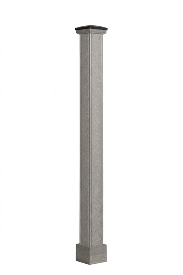 Springfield Poly-Woodgrain Lantern Post