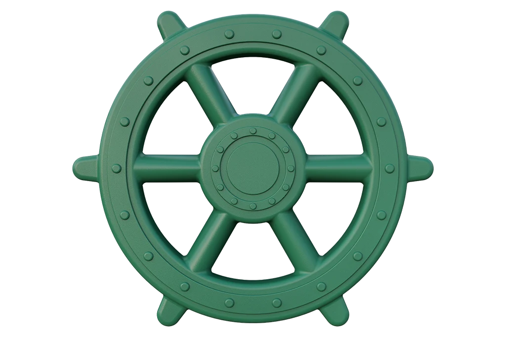 Ship Wheel Playset Toy