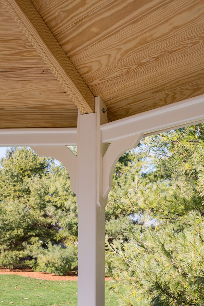 12x18 Vinyl Oval Gazebo Kit