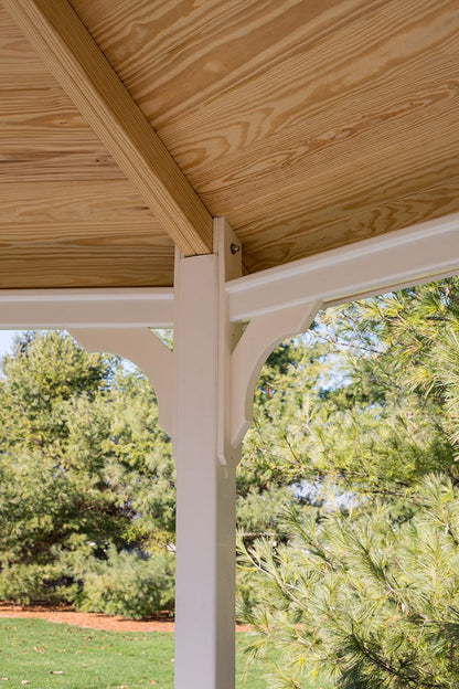 12x18 Vinyl Oval Gazebo Kit