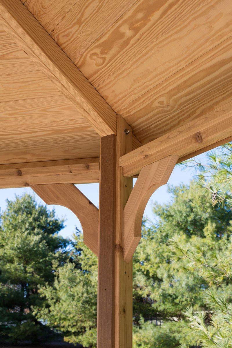 12' Wood Octagon Gazebo Kit