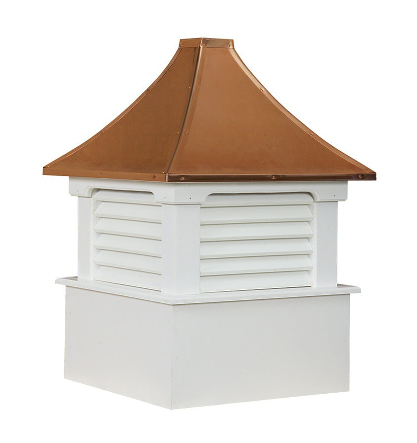 Morton Vinyl Cupola with Copper Roof