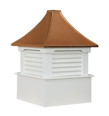 Morton Vinyl Cupola with Copper Roof