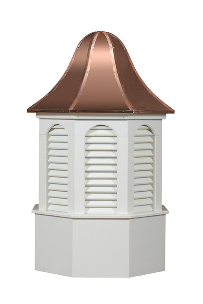 Pinnacle Vinyl Cupola with Copper Roof