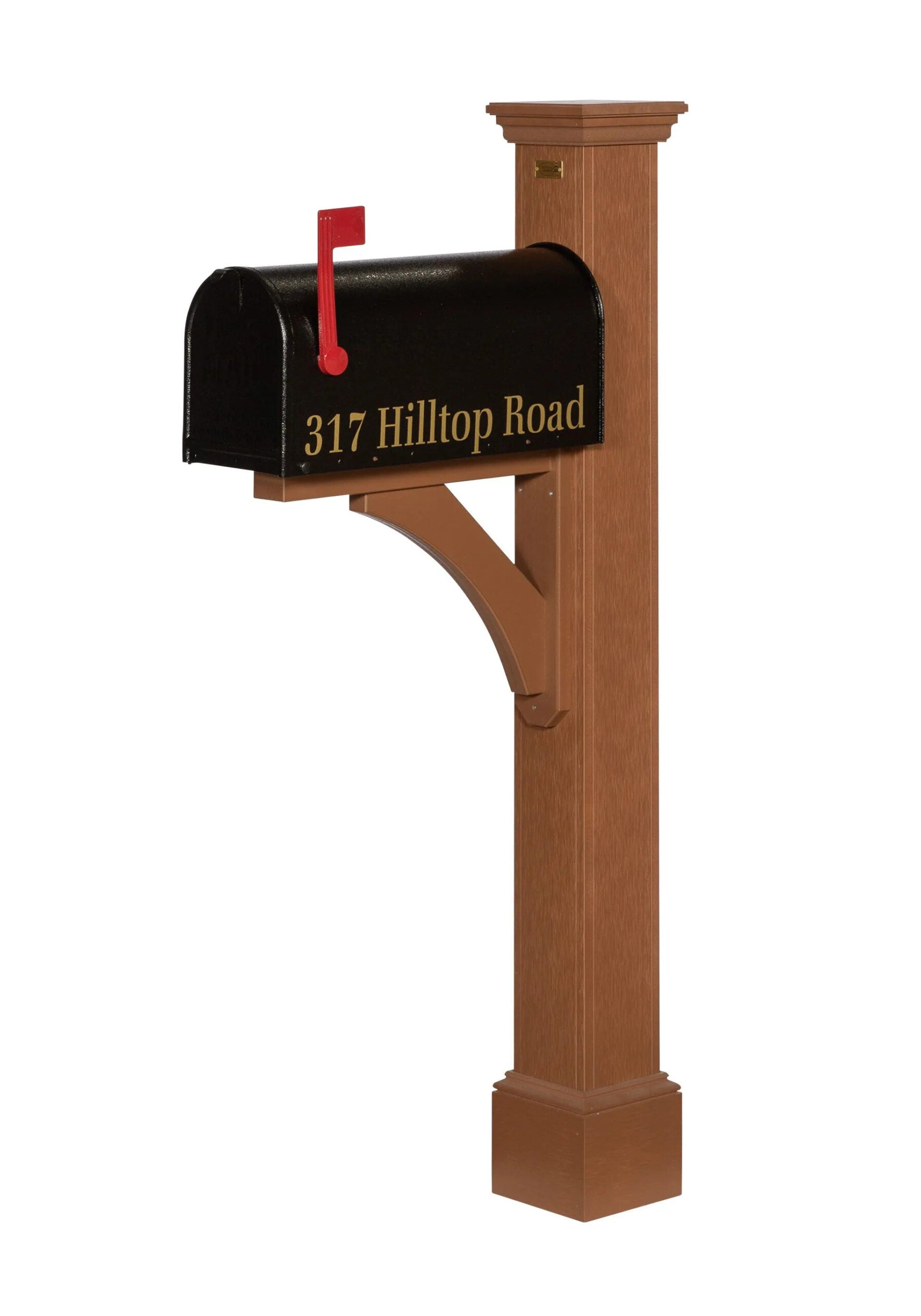 Hartford Mailbox Post