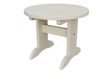 Poly Adirondack Round End Table