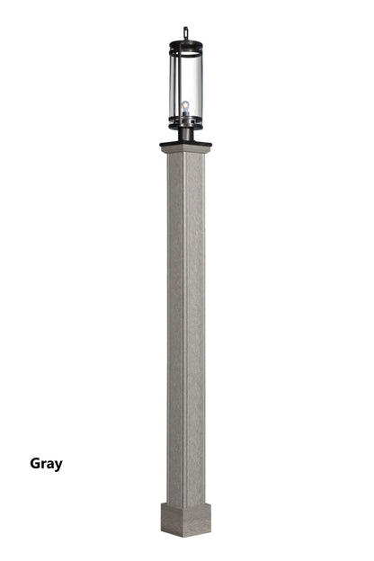 Springfield Poly-Woodgrain Lantern Post
