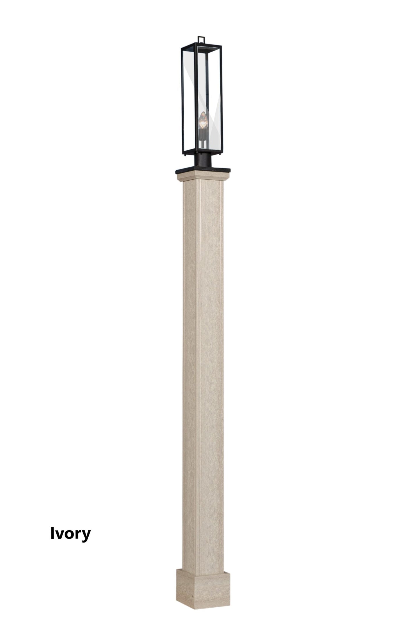 Springfield Poly-Woodgrain Lantern Post