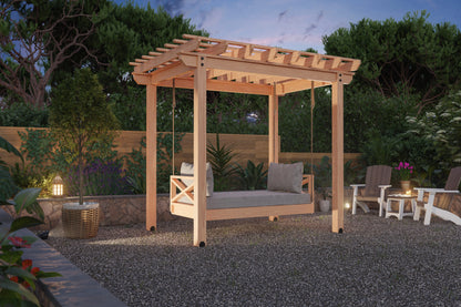 8x10 Cedar Pergola Kit