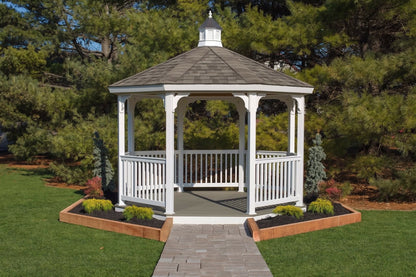 12' Vinyl Octagon Gazebo Kit
