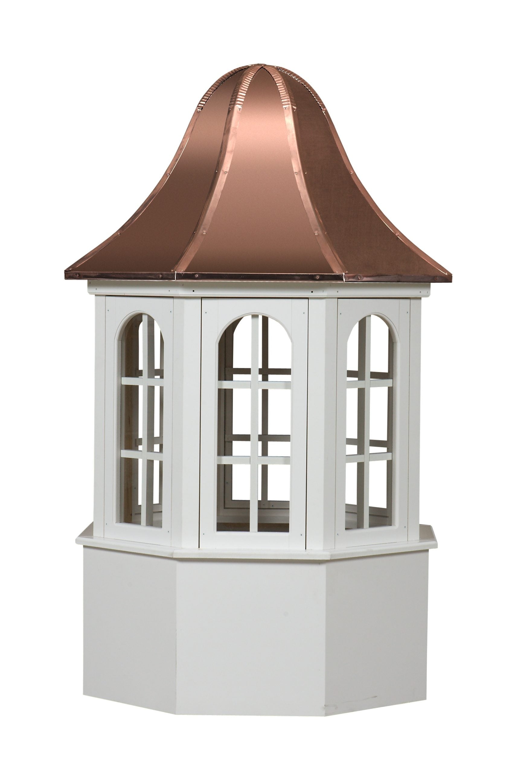 Villa Vinyl Cupola with Copper Roof