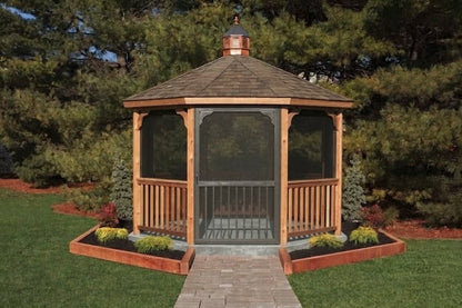 12' Wood Octagon Gazebo Kit