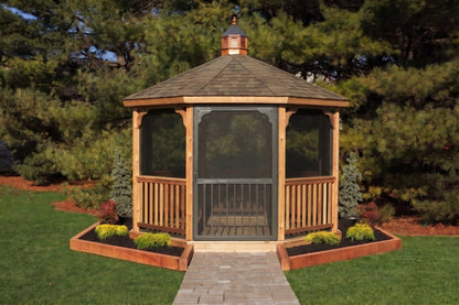 12' Wood Octagon Gazebo Kit