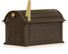 Balmoral Aluminum Mailbox (Bronze)