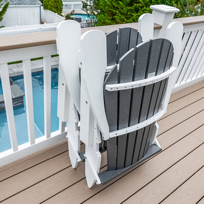 Amish-Crafted Poly Folding Adirondack Chair