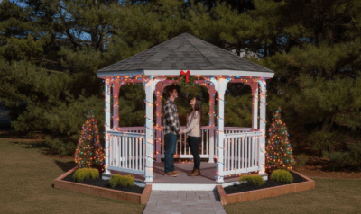 12' Vinyl Octagon Gazebo Kit