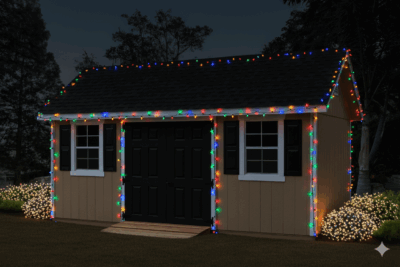 10x18 Fairmont Storage Shed Kit