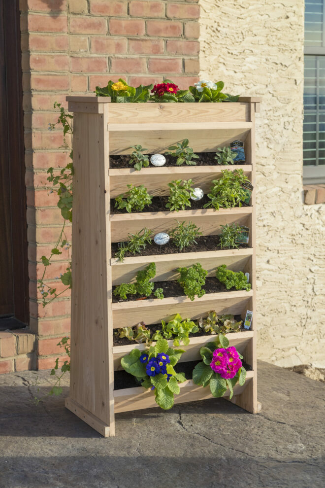 Vertical garden planter.