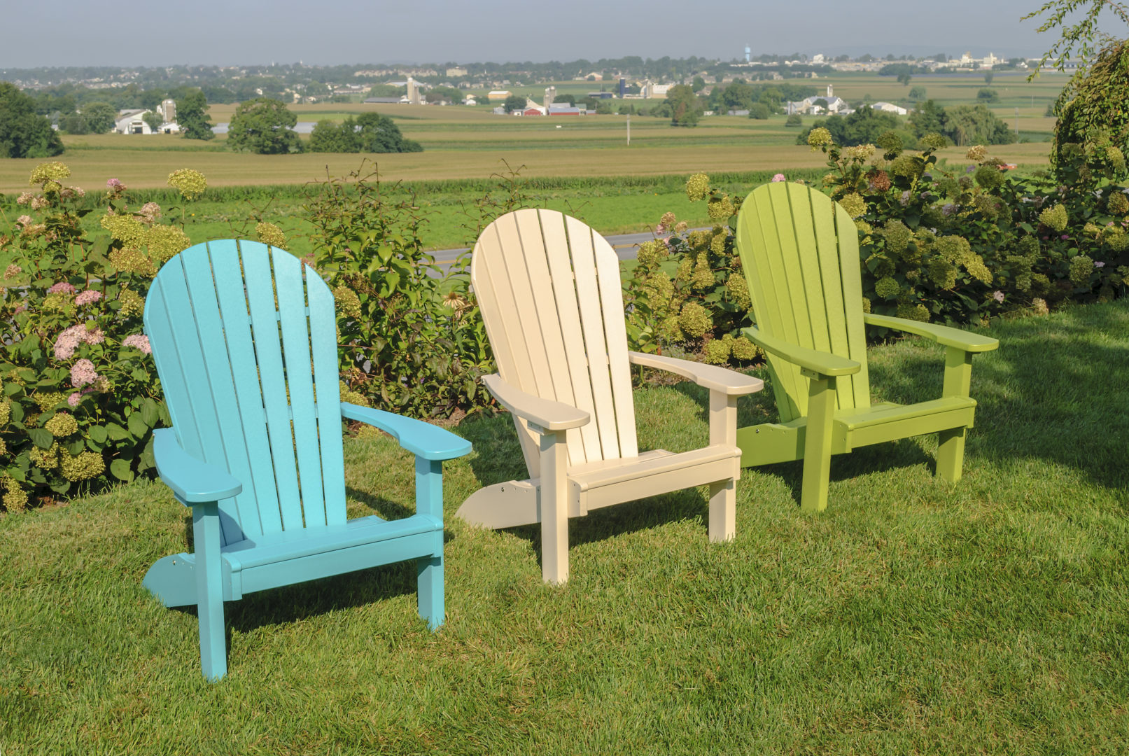 Poly Adirondack Chair YardCraft Handcrafted Poly Patio Furniture