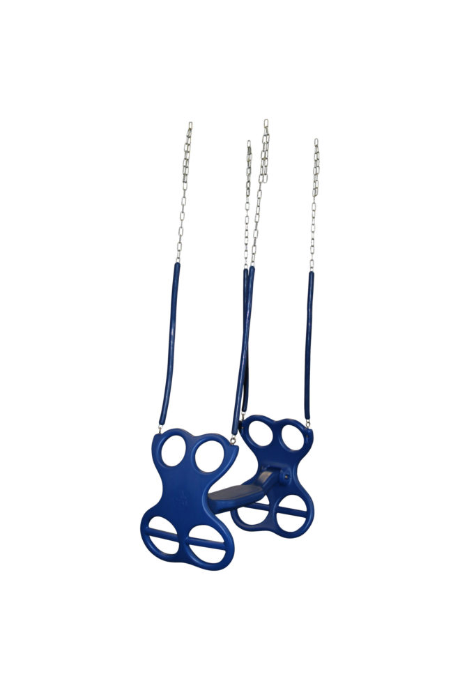 Dual Rider 66 Chain with 30 Soft Grip Chain shown in Blue.