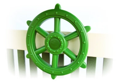 Playset ship wheel.